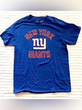 🏈 NFL New York Giants Logo Graphic Tee Football Shirt Men’s Size M Team Apparel